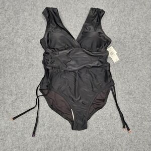 Raisins Curve Lusiana One Piece Women Swimsuit Tummy Thinner Black 14W